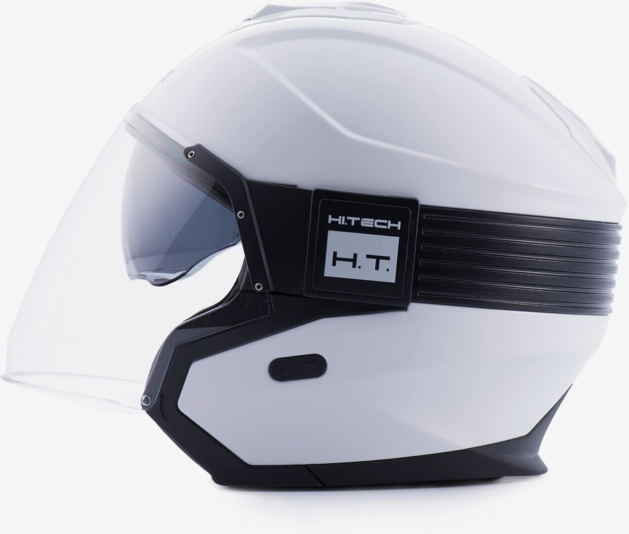 Blauer Hacker BTR Jet Helmet, black-white, Size XL, black-white, Size XL