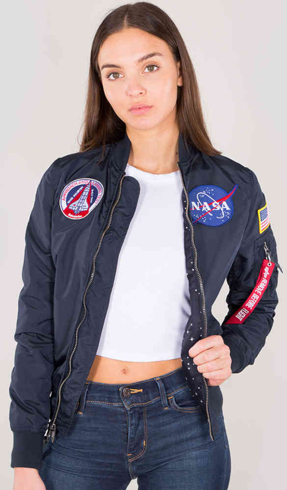 Alpha Industries MA-1 TT NASA Reversible Ladies Jacket - buy cheap FC-Moto