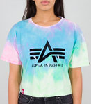 Alpha Industries Big A Batik Damen T-Shirt