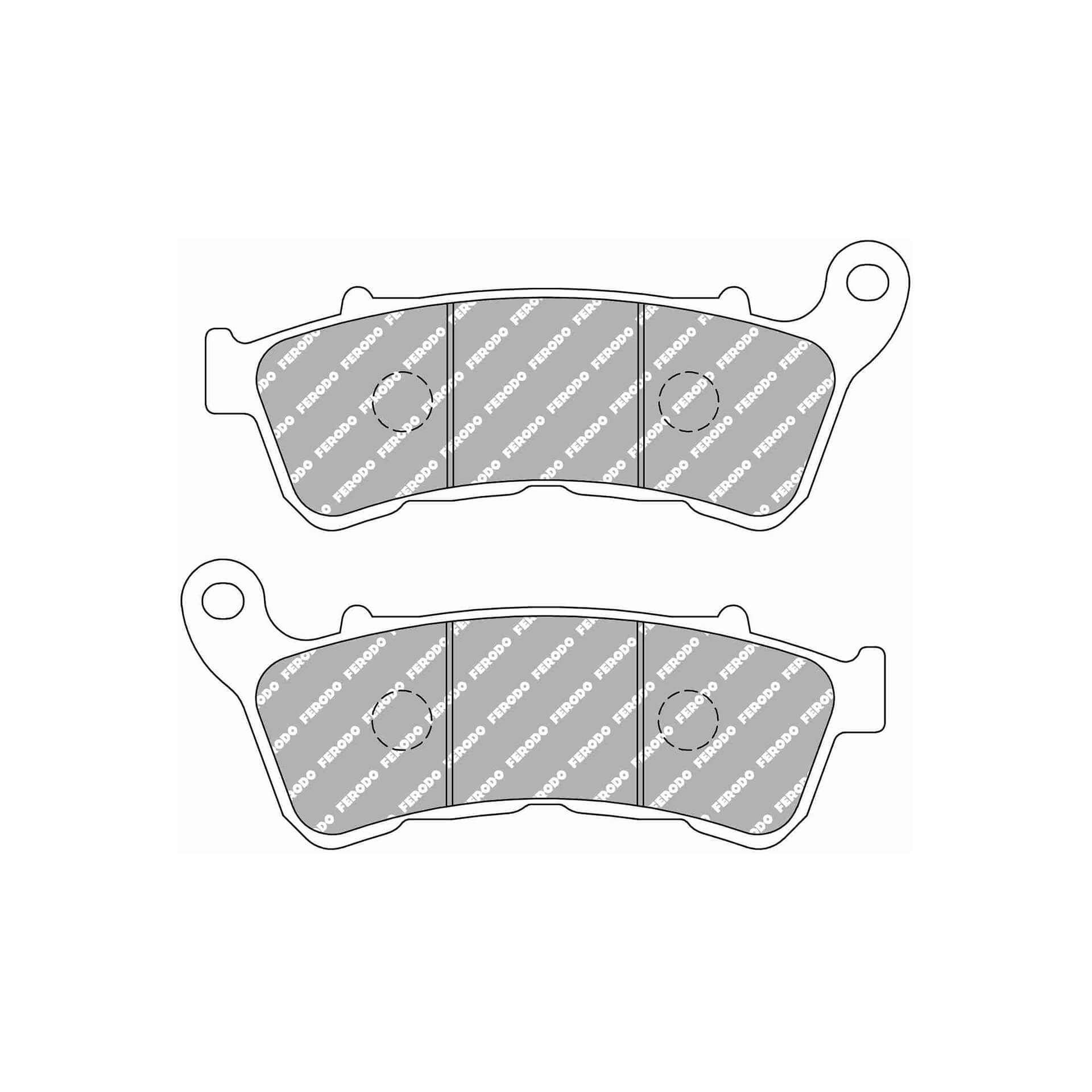 FERODO Brake pad FDB 2299P Platinum