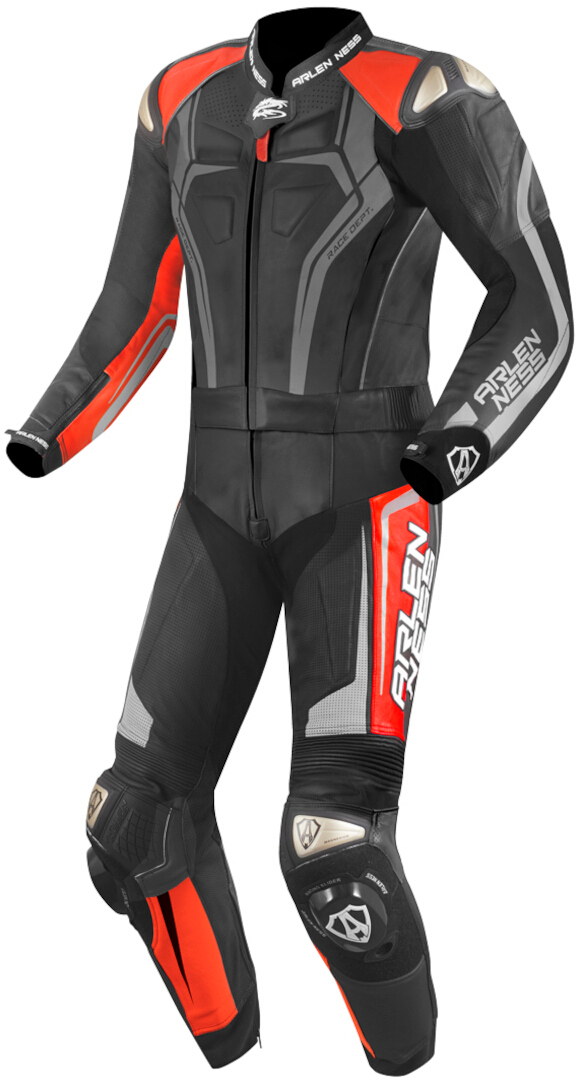 Arlen Ness Race-X Two Piece Motorcycle Leather Suit - buy cheap 