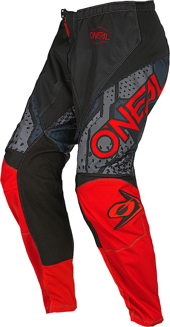 Oneal Element Camo V.22 Ungdom Motocross Bukser, sort-rød, størrelse XS