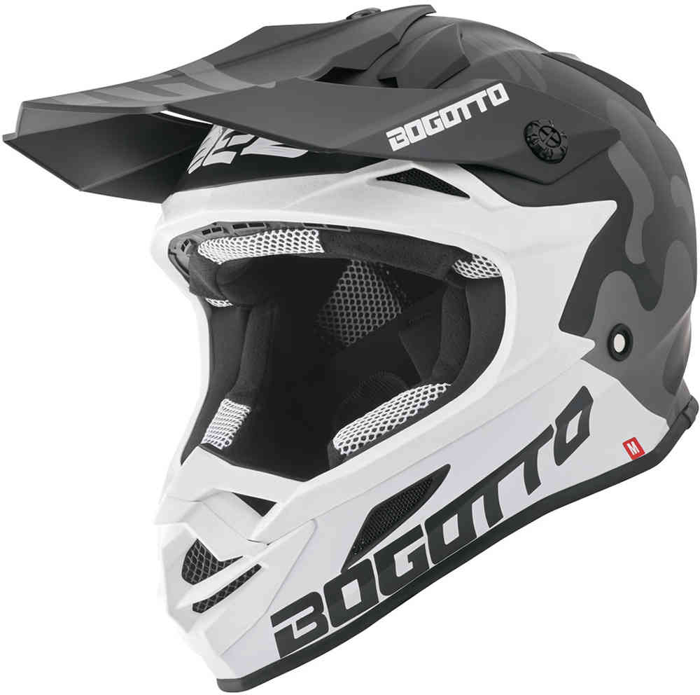 Bogotto V328 Camo Sklolaminátová motokrosová helma
