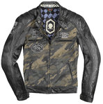 HolyFreedom Zero Camo motorsykkel lær / tekstil jakke