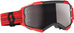 Scott Fury Chrome red/black Óculos de Motocross