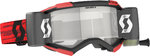 Scott Fury WFS red/black Óculos de Motocross
