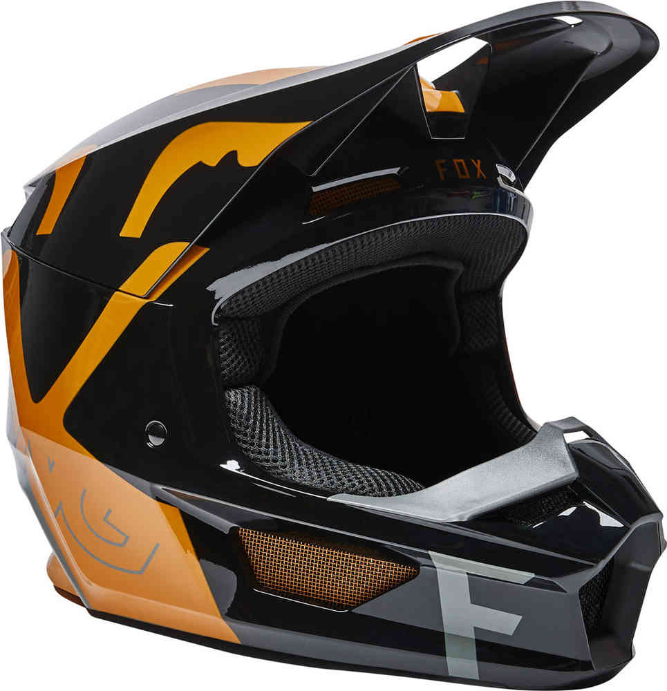 FOX V1 Skew Jeugd Motorcross Helm