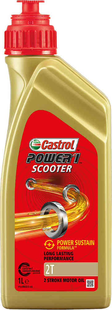 Castrol Power1 Scooter 2T Huile moteur 1 Litre