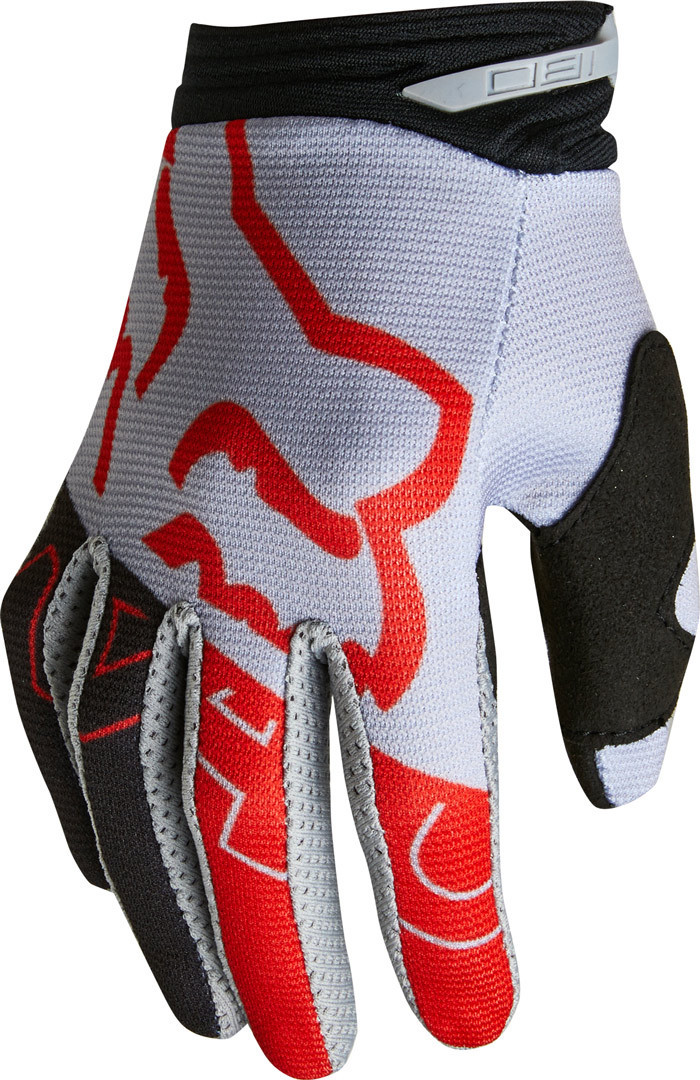 FOX 180 Skew Youth Motocross Gloves, grey, Size M, grey, Size M