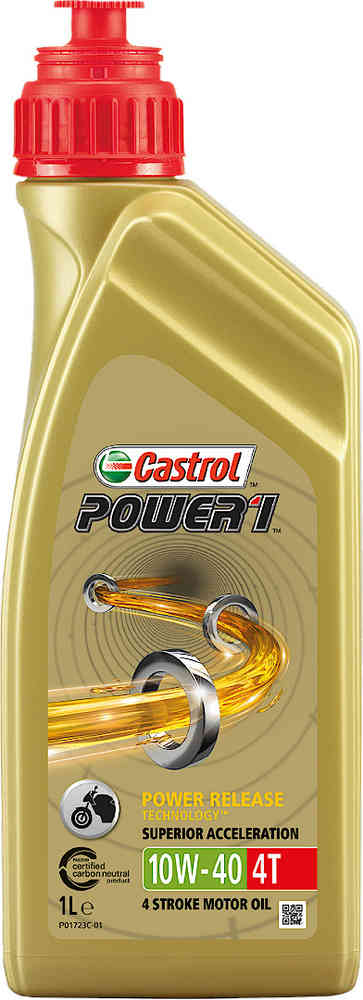 Castrol Power 1 10W-40 Full Synthetic Motorcycle Oil (06112)