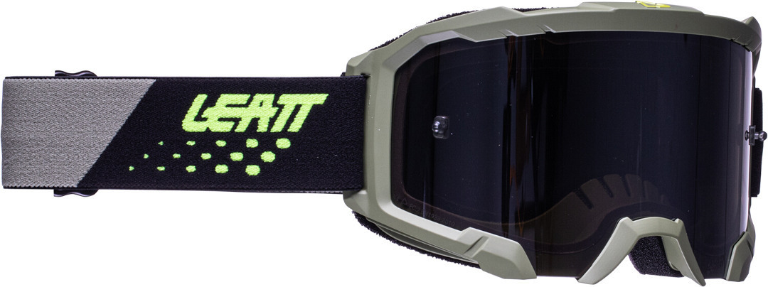 Leatt Velocity 4.5 Iriz Dots Motocross Goggles, grey-green, grey-green, Size One Size