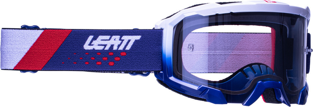 Leatt Velocity 4.5 Iriz Dots Motocross Goggles, blue, blue, Size One Size