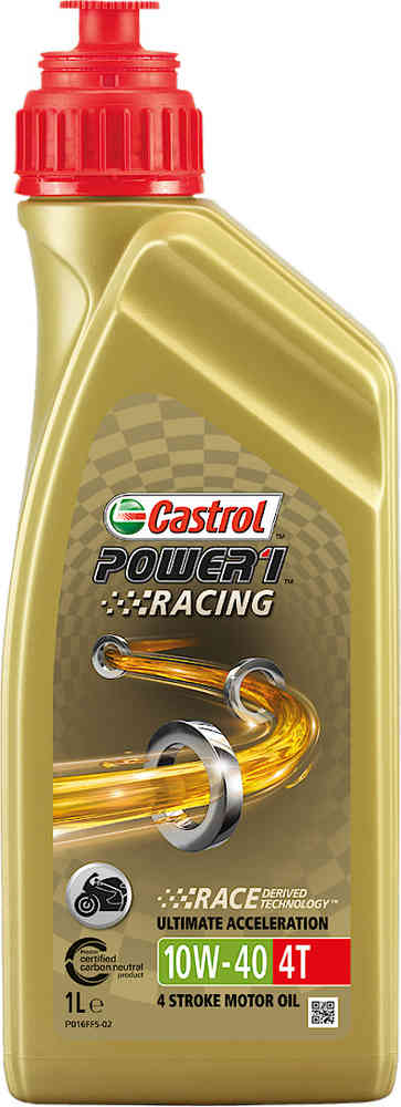 Aceite Castrol Power 1 4T 10W40 Racing 4L, Moto, 4 litros, NUEVO! Envio  24-72