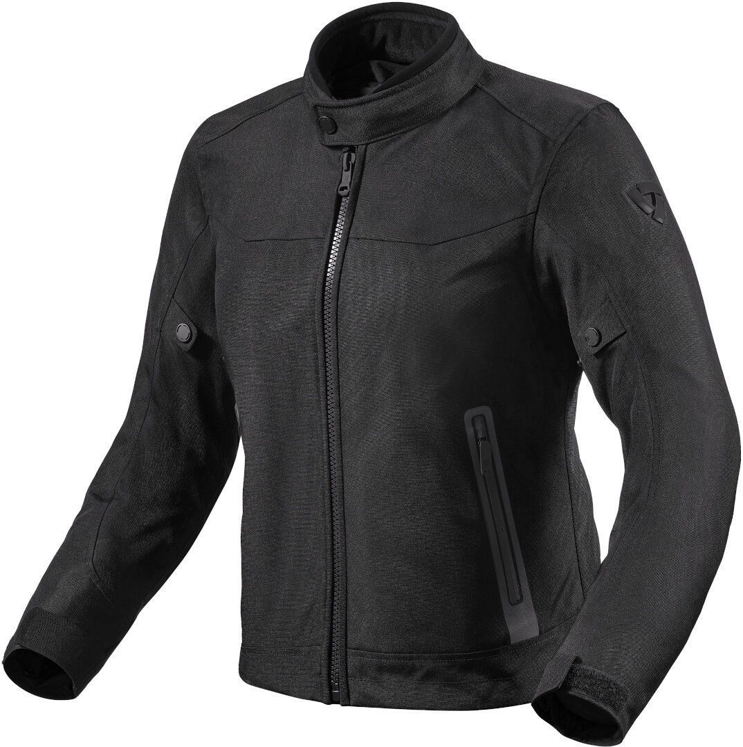 Revit Shade H2O Damen Motorrad Textiljacke, schwarz, Größe XL