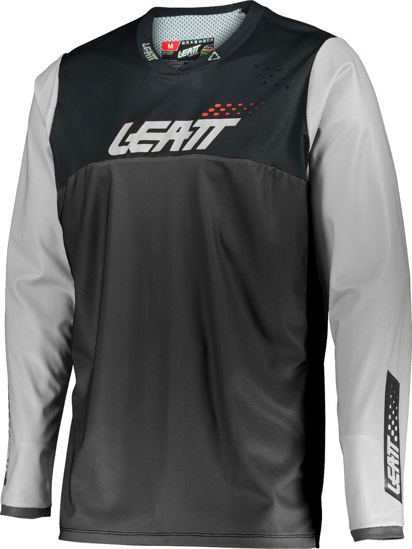 Leatt Moto 4.5 Enduro Motocross Jersey, black, Size L, black, Size L