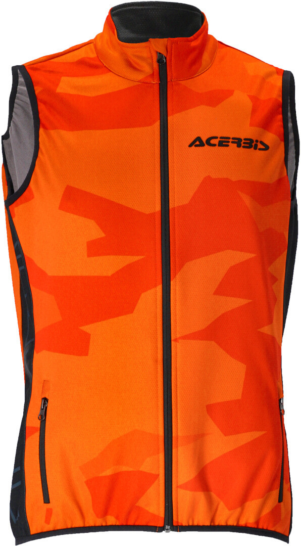 Image of Acerbis X-Wind Gilet Moto, arancione, dimensione S