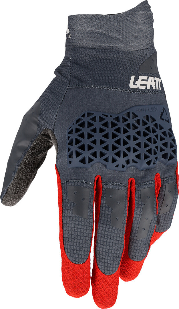 Leatt 3.5 Lite Motocross Gloves, grey-red, Size M, grey-red, Size M