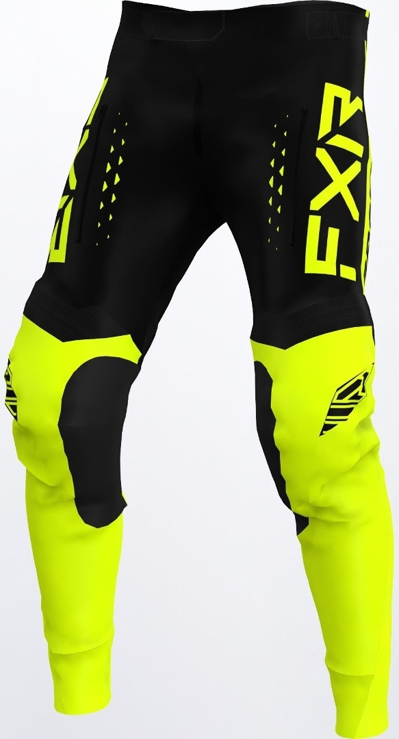 FXR Off-Road RaceDiv Motocross Pants, black-yellow, Size 34, black-yellow, Size 34