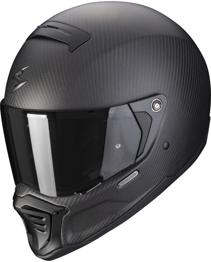 Scorpion EXO-HX1 Carbon SE Solid Helm, schwarz, Größe XS
