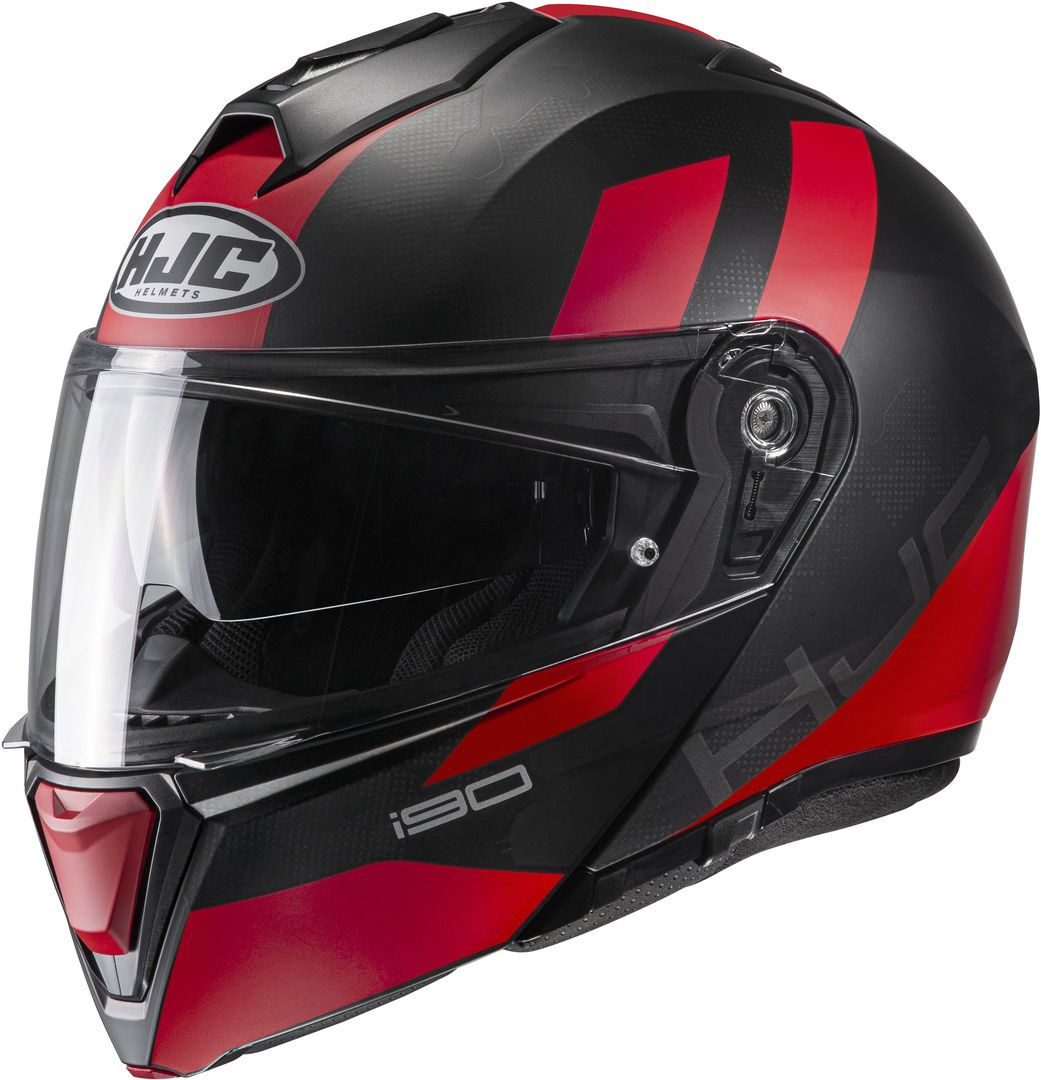 HJC i90 Syrex Helmet, black-red, Size S, black-red, Size S