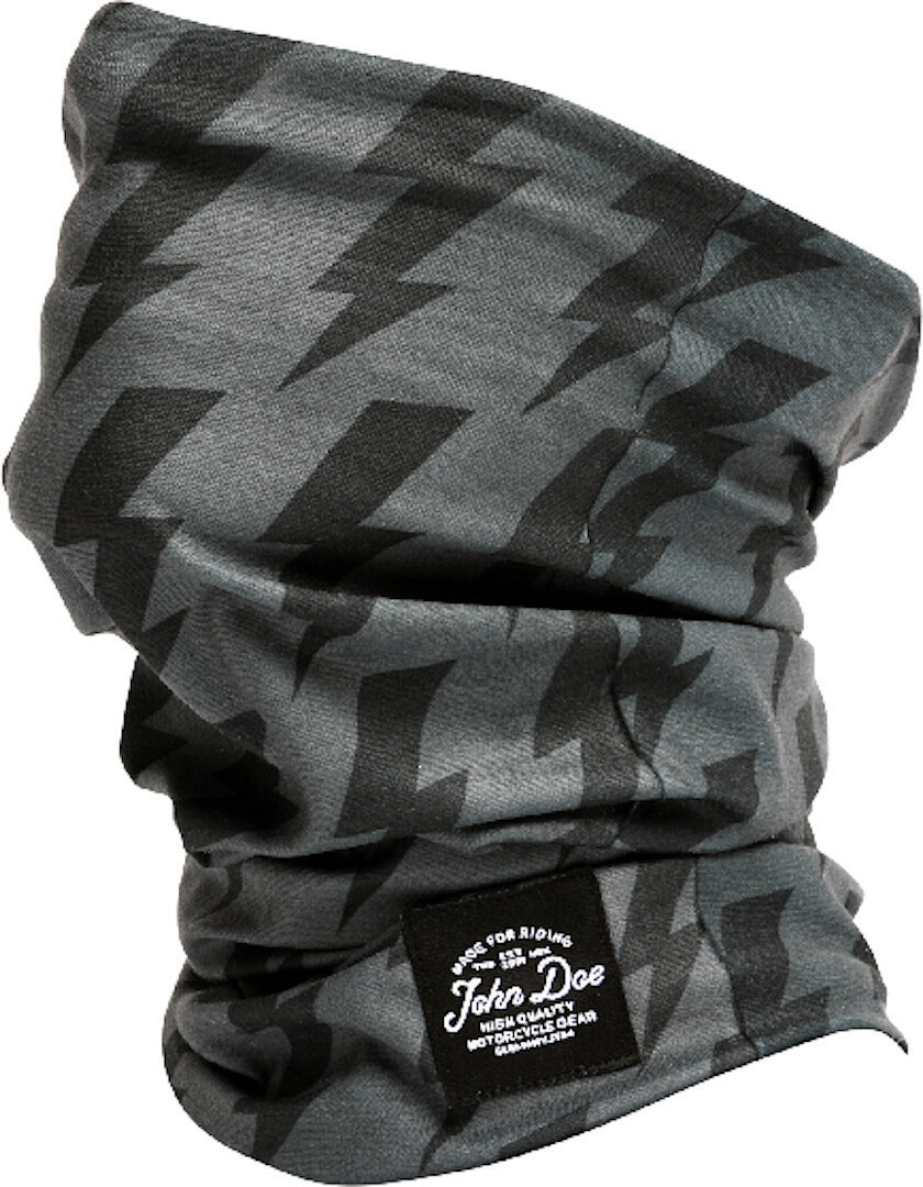 John Doe Black Grey Flash Multifunctional Headwear, black-grey