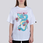 Alpha Industries Heritage Dragon OS T-shirt til damer