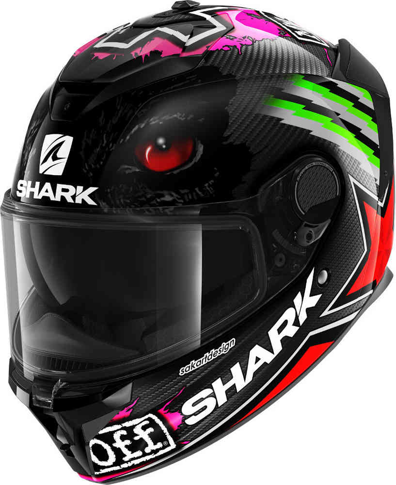 Shark Spartan GT Carbon Replica Redding Signature ヘルメット 