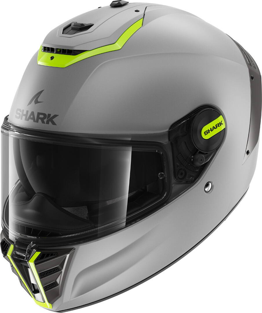 Shark Spartan RS Blank Helm, gelb-silber, Größe 2XL