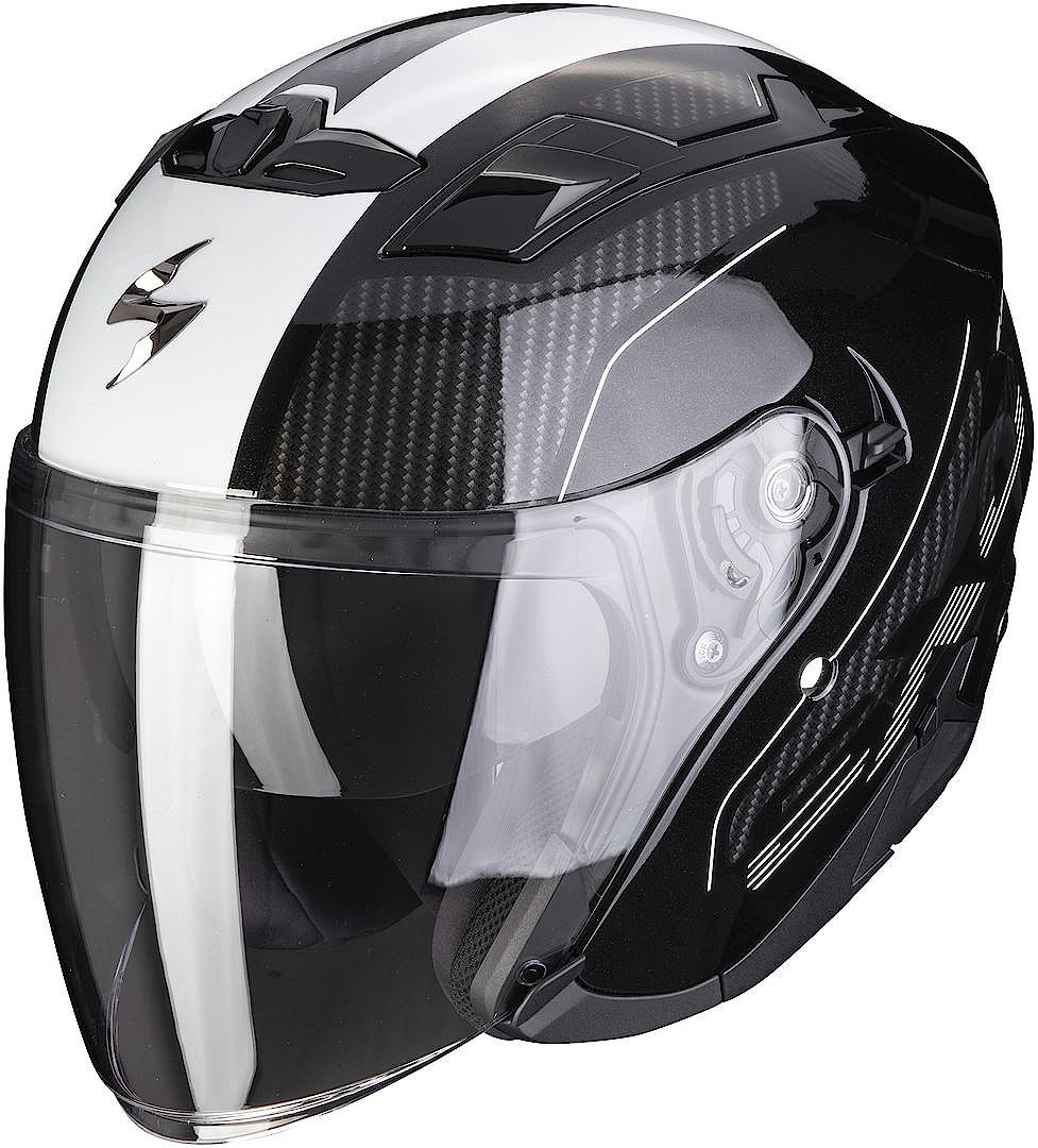 Scorpion EXO-230 Condor Jet Helm, zwart-wit, afmeting S