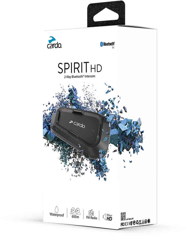 Cardo Spirit HD 通信システムシングルパック