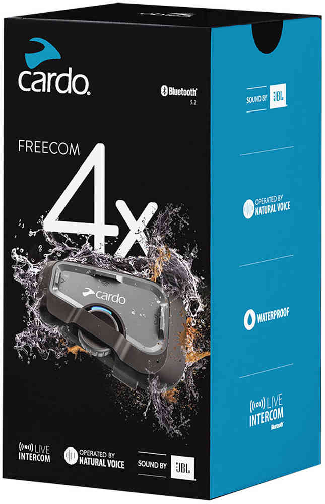 Cardo Freecom 4x Communicatiesysteem Single Pack