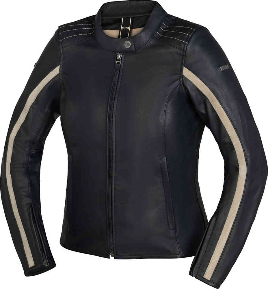 IXS Stripe Dámská motocyklová kožená bunda