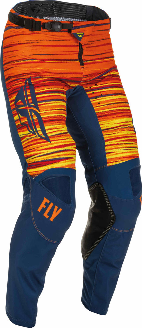 Fly Racing Kinetic Wave Motocross Pants, blue-orange, Size 30, blue-orange, Size 30