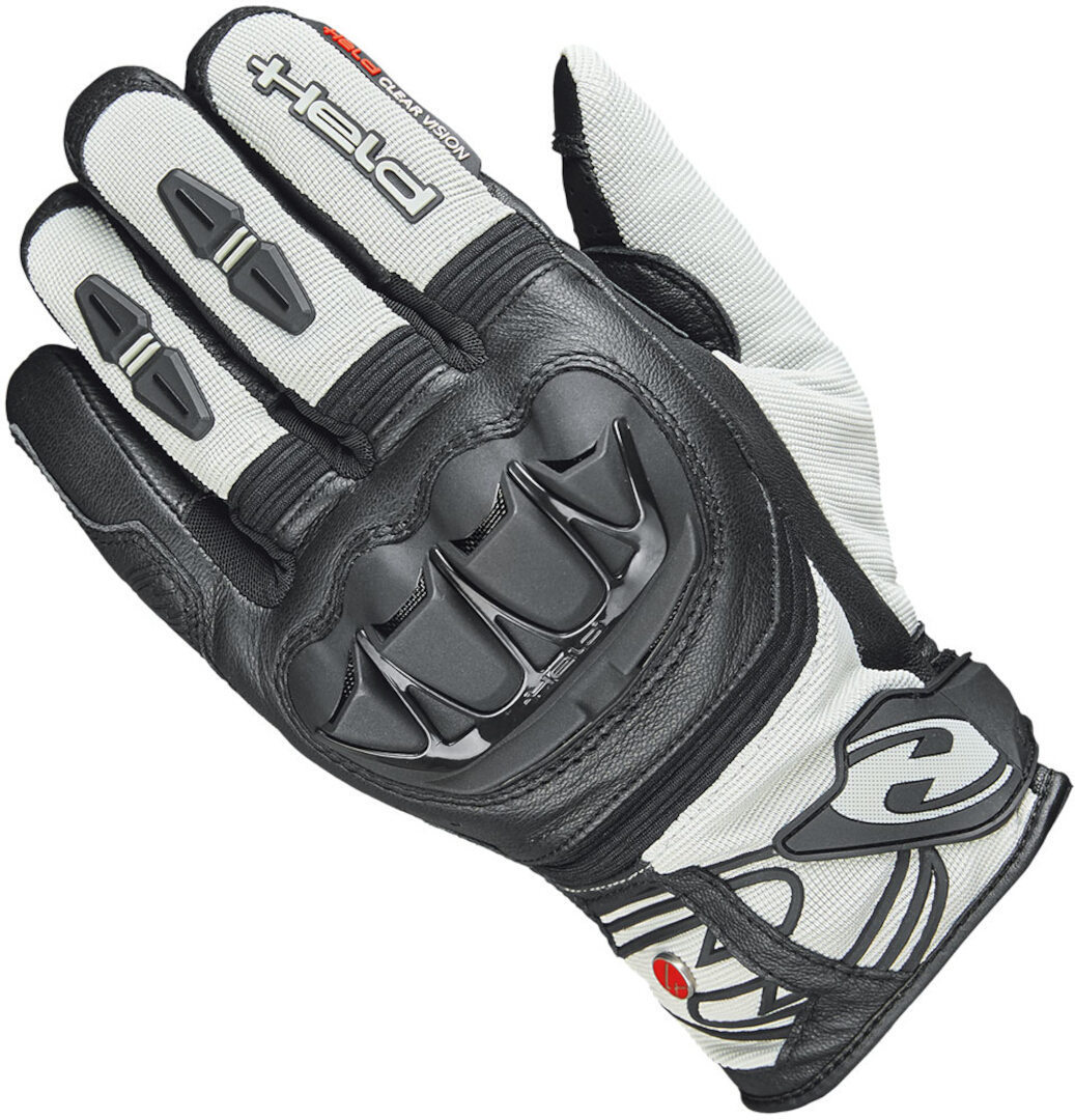 Held Sambia Evo GTX Motorcycle Gloves, black-grey, Size M L, black-grey, Size M L