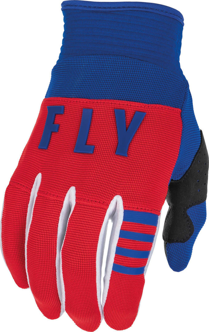 Fly Racing F-16 Motocross Handschuhe, weiss-rot-blau, Größe XL