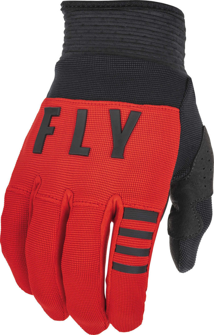 Fly Racing F-16 Youth Motocross Gloves, black-red, Size M, black-red, Size M