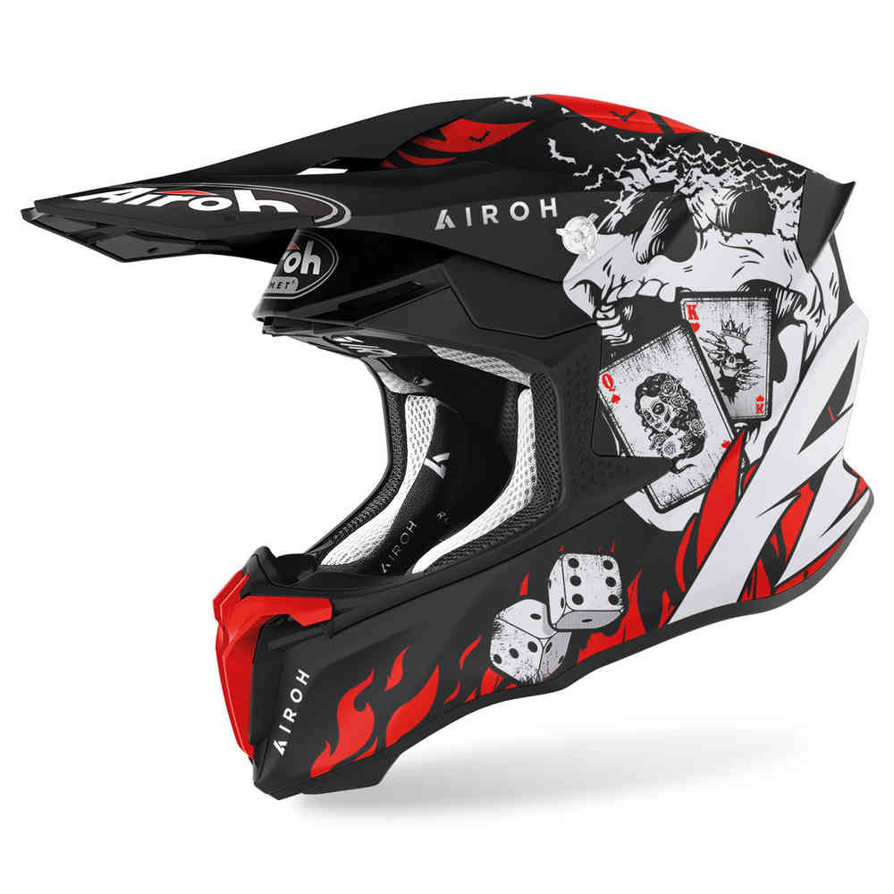 Airoh Twist 2.0 Hell モトクロスヘルメット