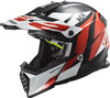LS2 MX437 Fast Evo Strike Motocross hjelm