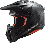 LS2 MX703 X-Force Solid Carbon Motocross hjälm