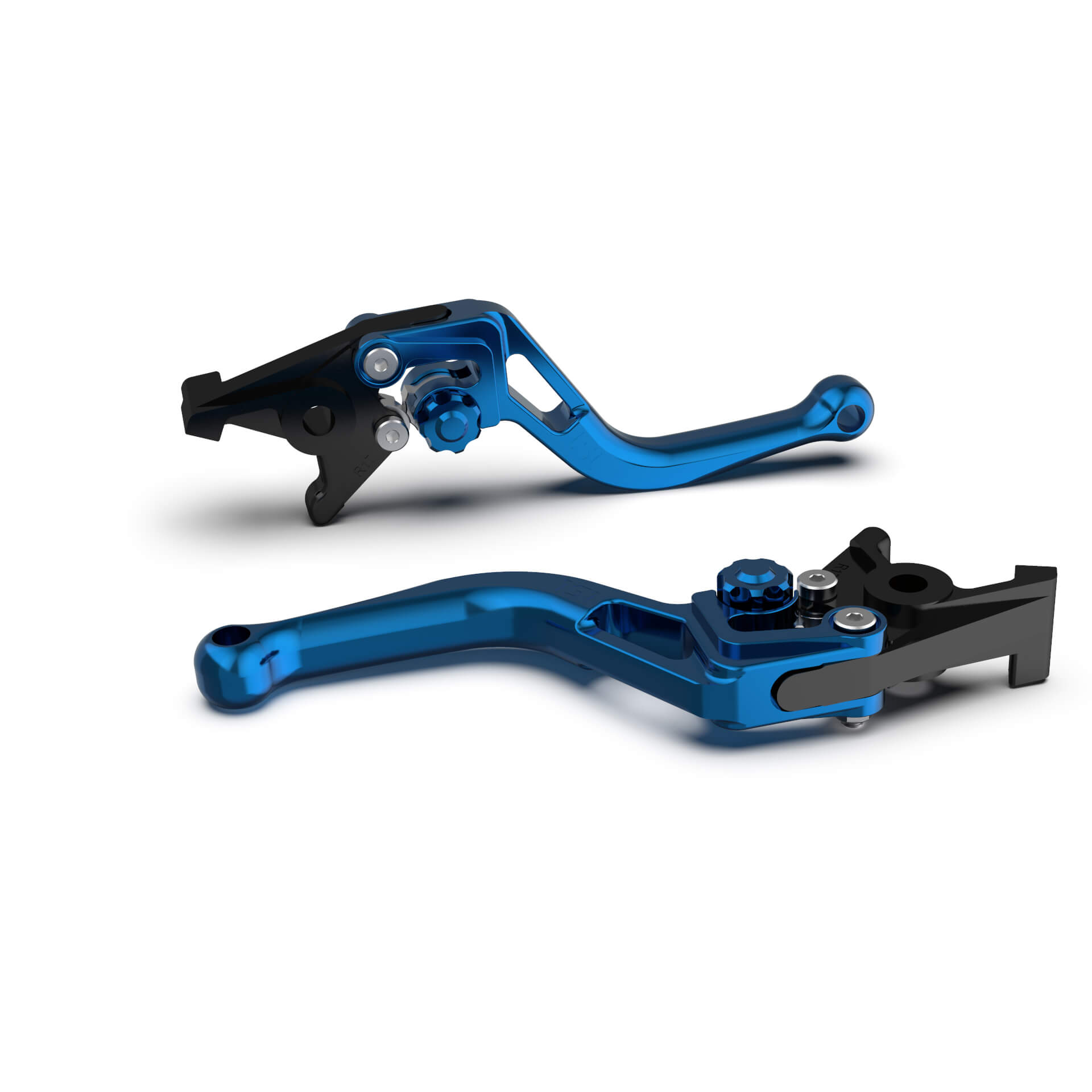 LSL Brake lever BOW R71, short, blue / blue, blue