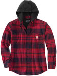 Carhartt Flannel Fleece Lined Hooded Camicia