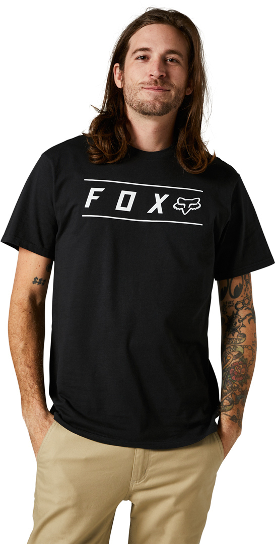 FOX Pinnacle Premium T-shirt, zwart-wit, afmeting M