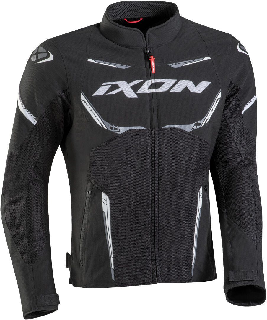 Ixon Striker Air Motorrad Textiljacke, schwarz-weiss, Größe M