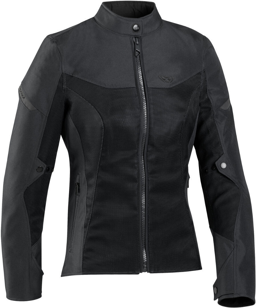 Ixon Fresh Damen Motorrad Textiljacke, schwarz, Größe XS