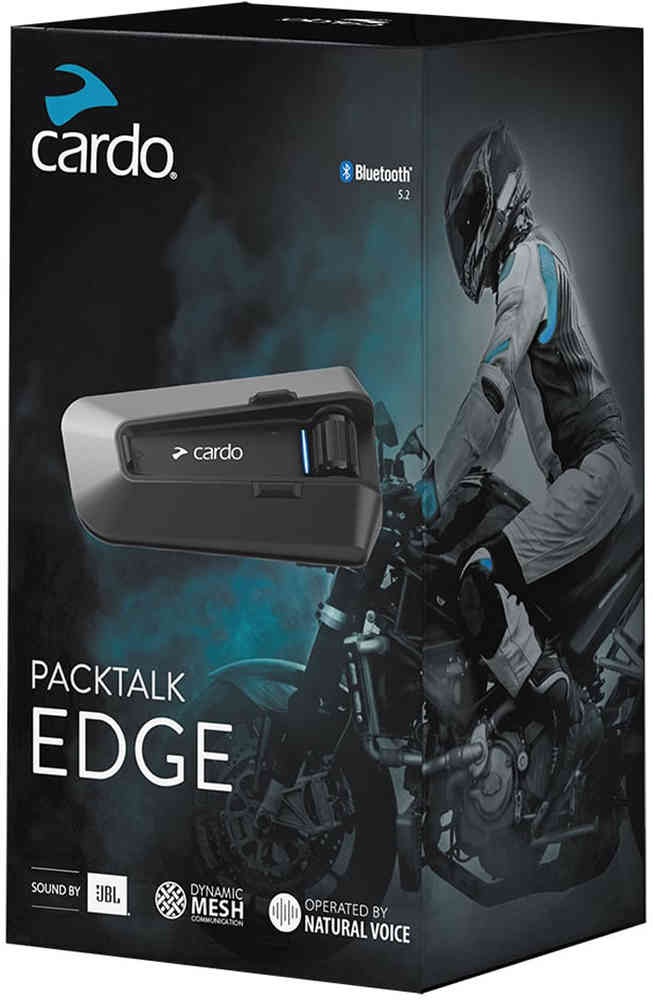 Cardo Packtalk EDGE Duo Kommunikationssystem dubbelpack