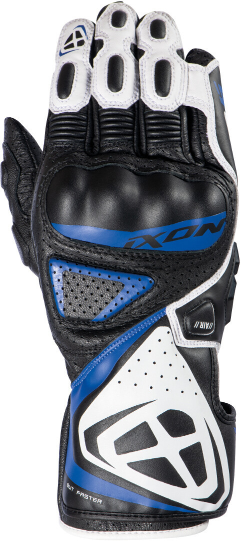 Ixon GP5 Air Motorrad Handschuhe, schwarz-weiss-blau, Größe S