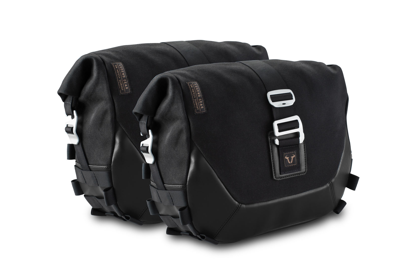 SW-Motech Legend Gear side bag system LC Black Edition - Triumph Street Twin (16-21) / Cup (16-)., black