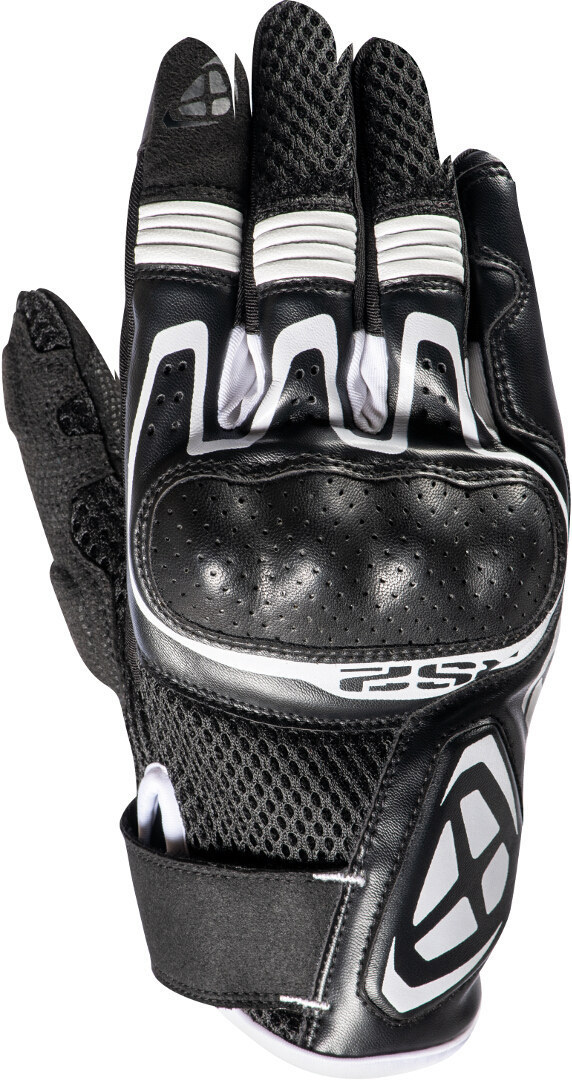 Ixon RS2 Motorrad Handschuhe, schwarz-weiss, Größe 3XL