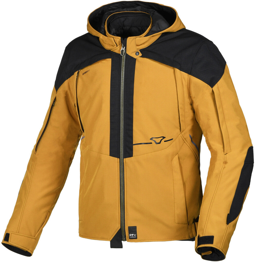 Macna Territor Waterproof Motorcycle Textile Jacket, beige, Size 2XL, beige, Size 2XL