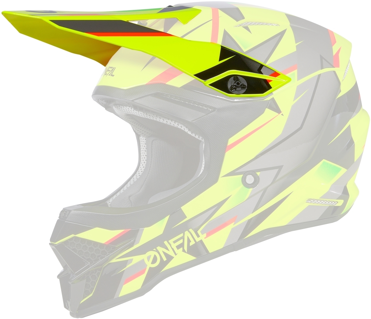 Oneal 3Series Ride Helmschirm, gelb